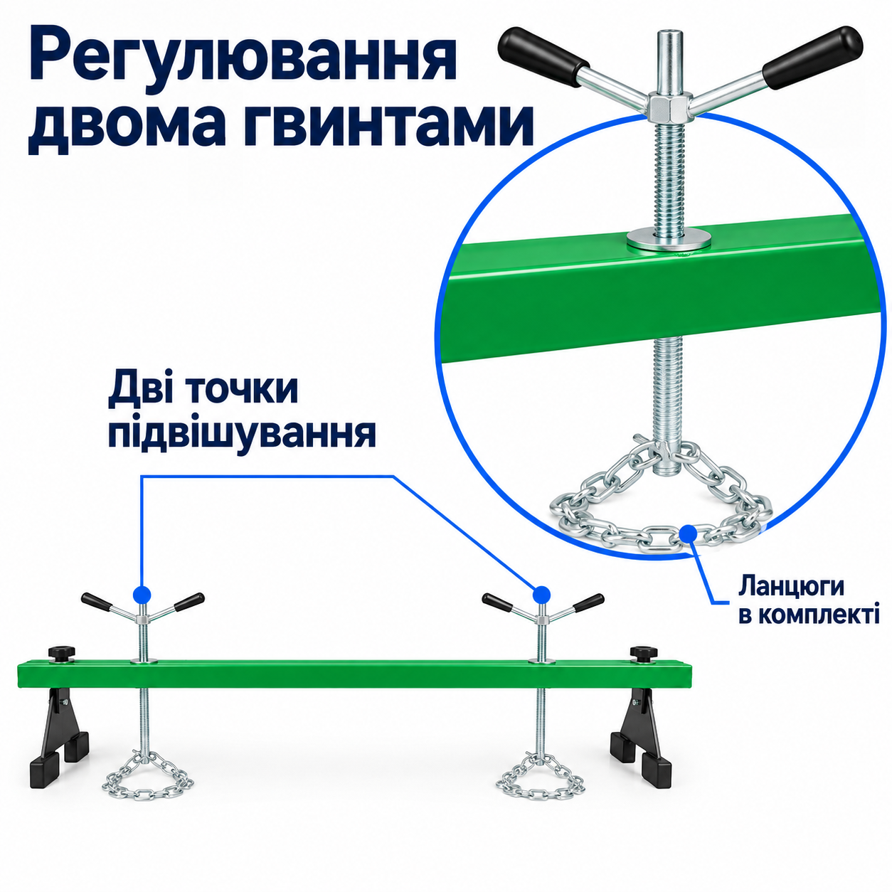 Два гвинтові підвіси