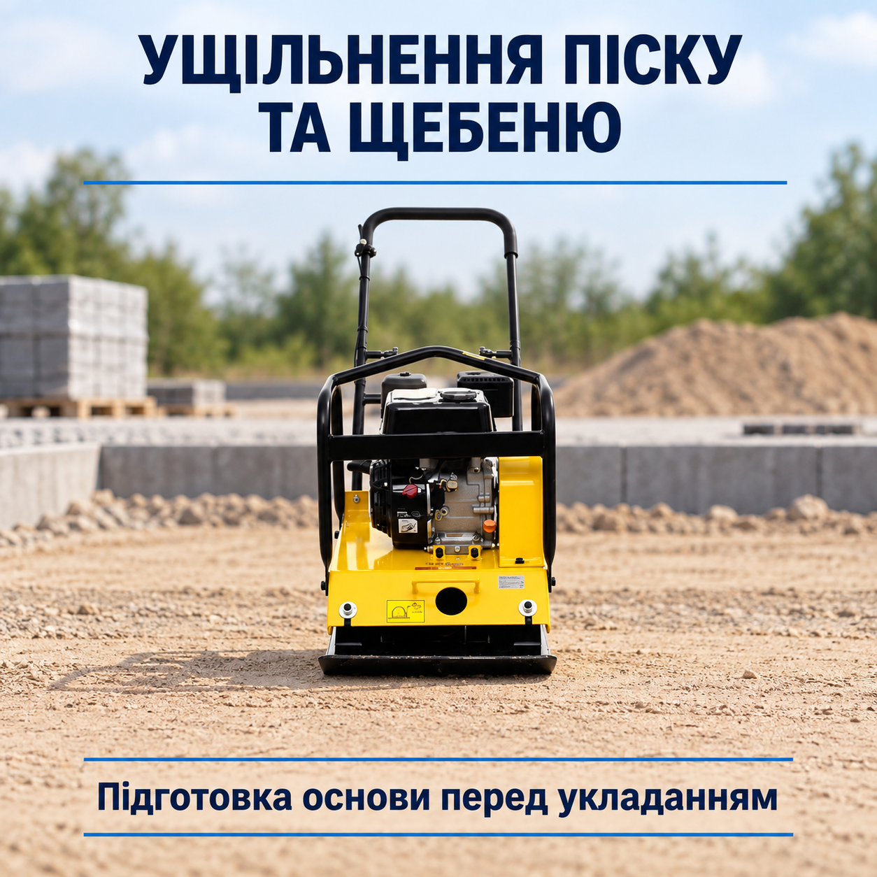 Щільна основа перед наступним етапом