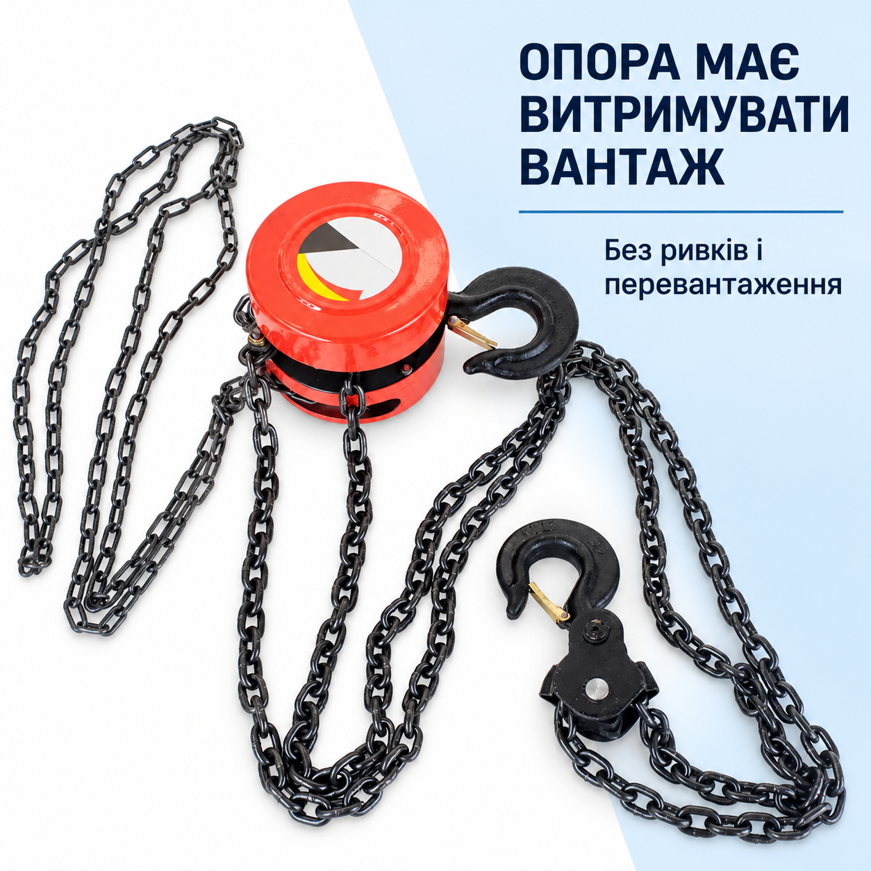 Підготовка опори та перевірка механізму