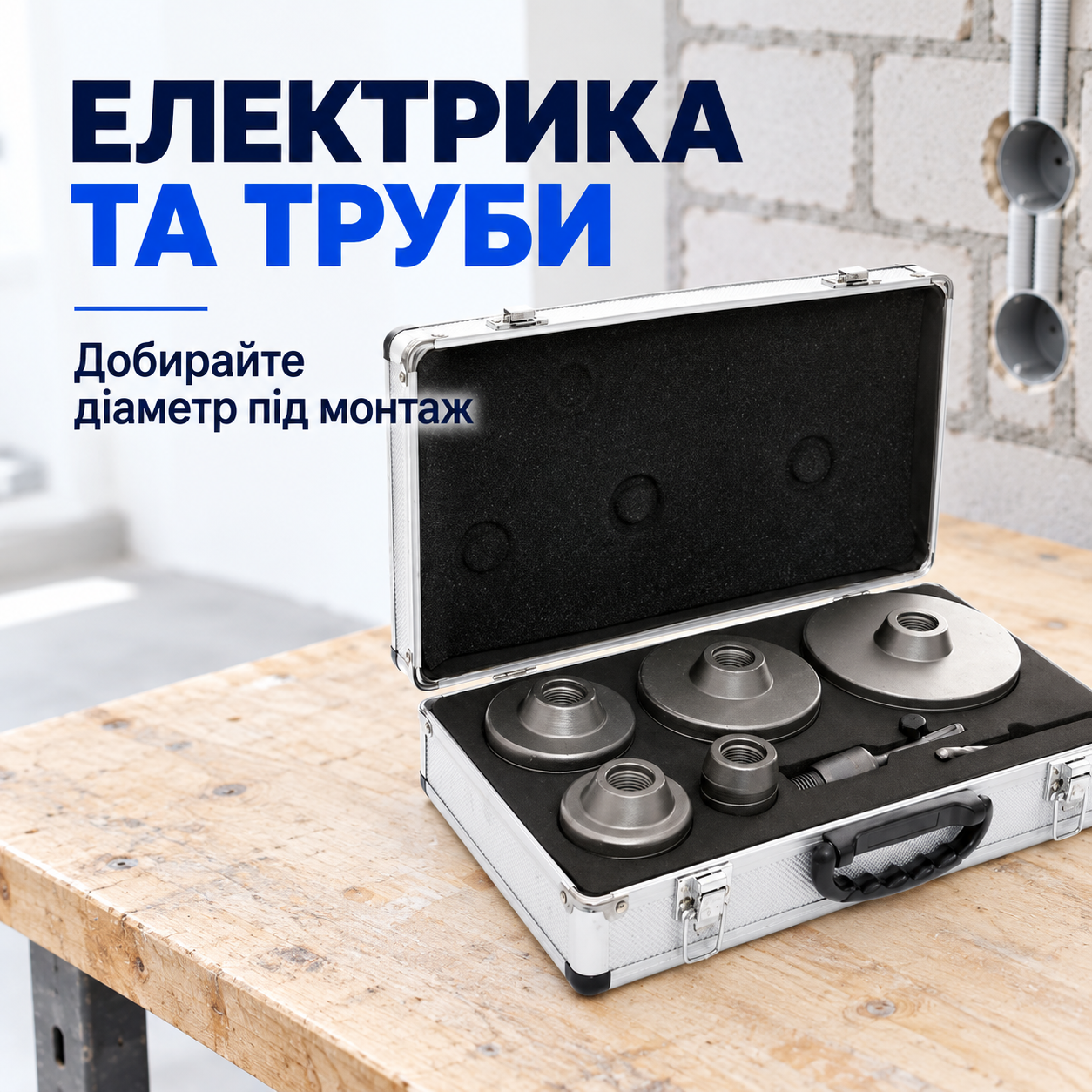 Електрика та трубопроводи
