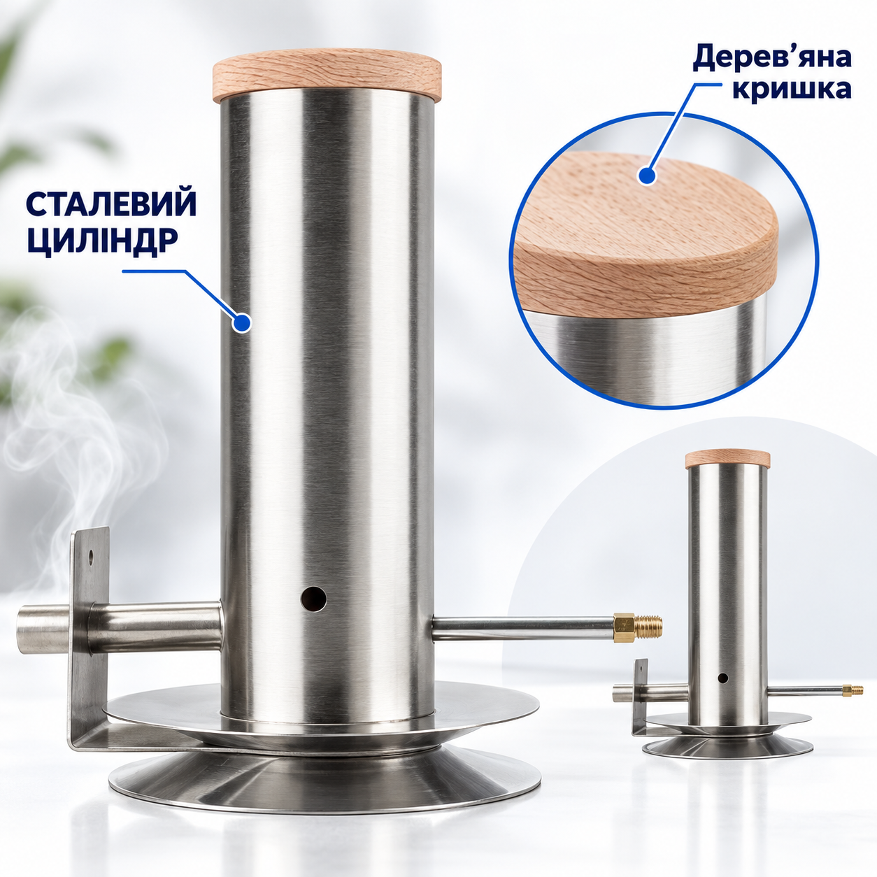 Циліндр і кришка