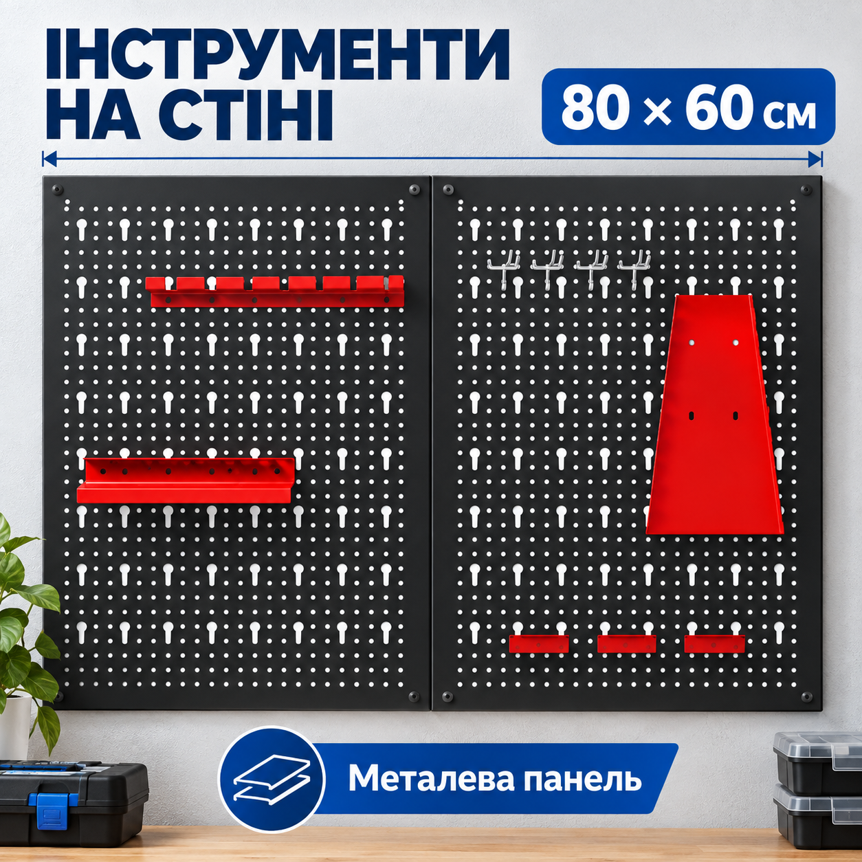 Рабочая зона перед глазами