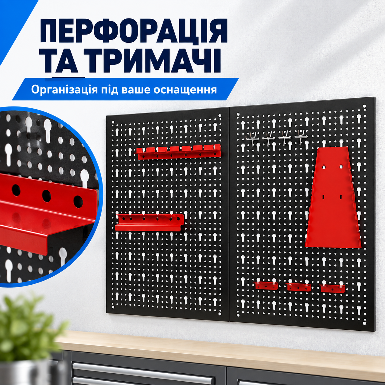Перфорация и держатели