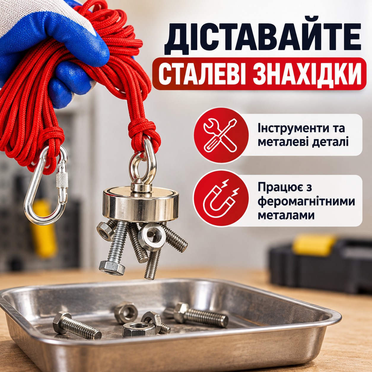 Поиск ферромагнитных предметов