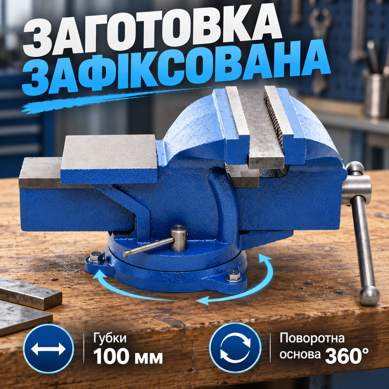 Затискач для обробки деталей