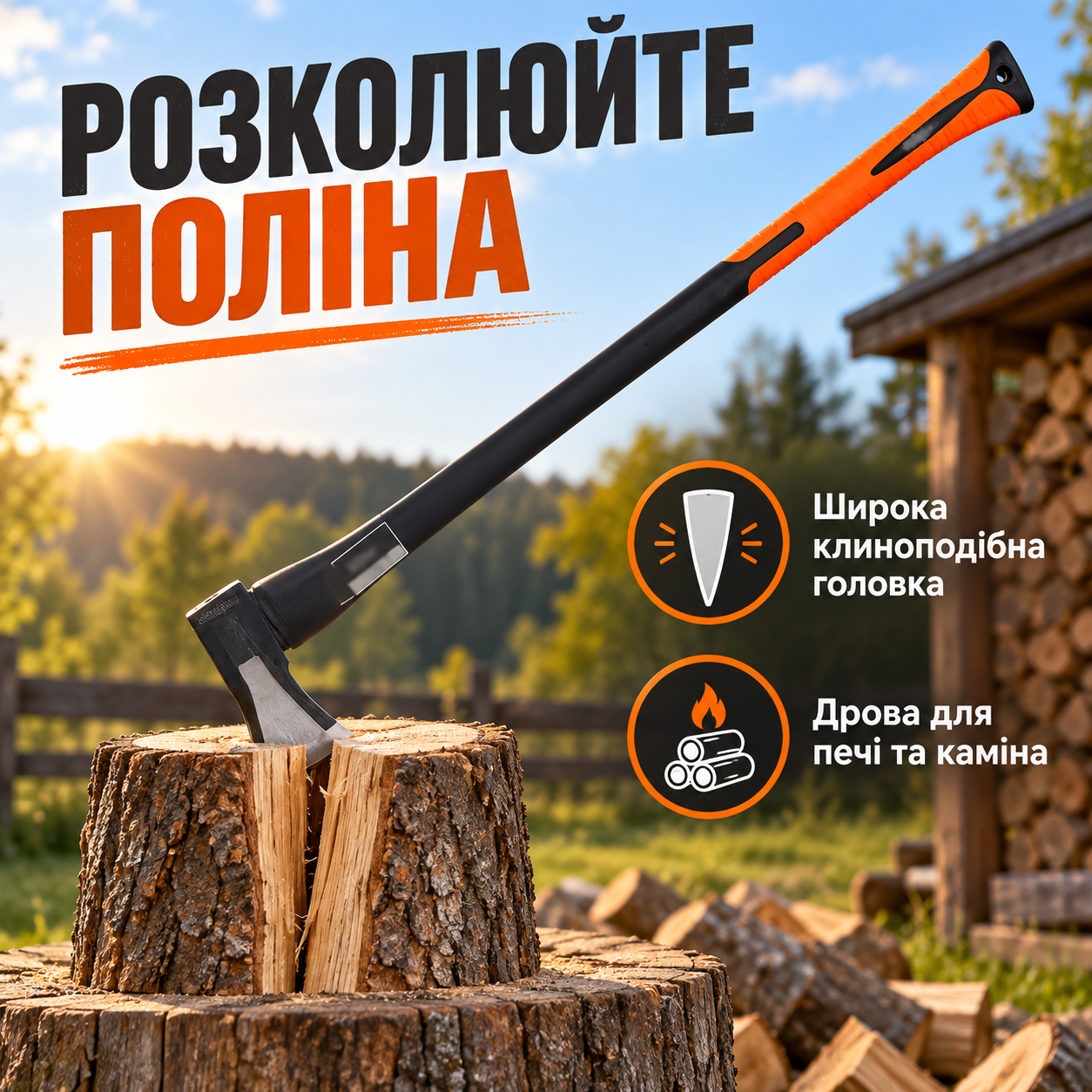 Заготівля дров у господарстві