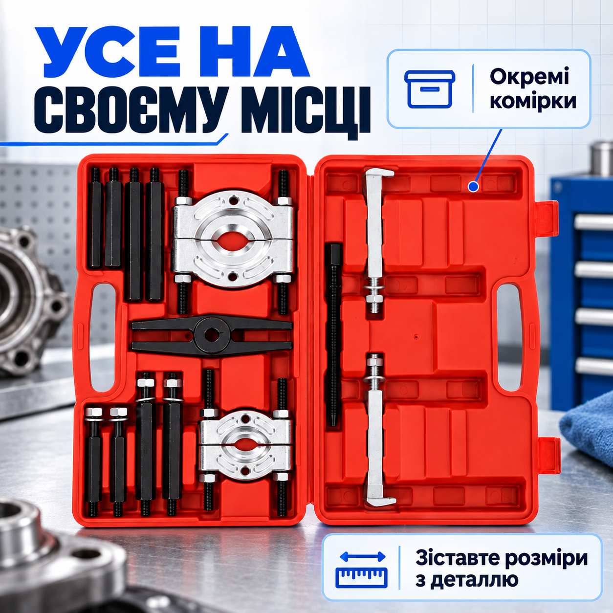 Кейс для зберігання комплекту