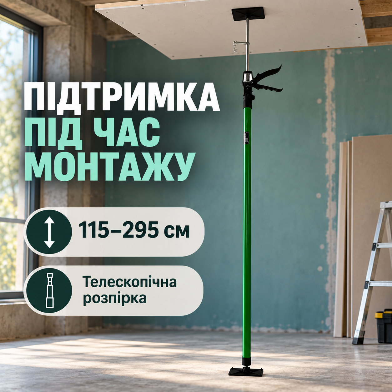Додаткова підтримка під час монтажу