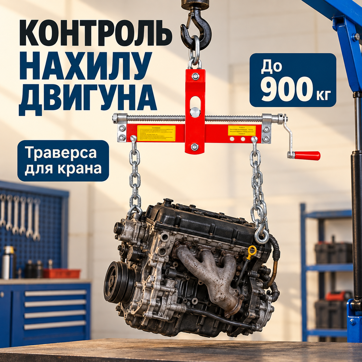 Керуйте положенням агрегату