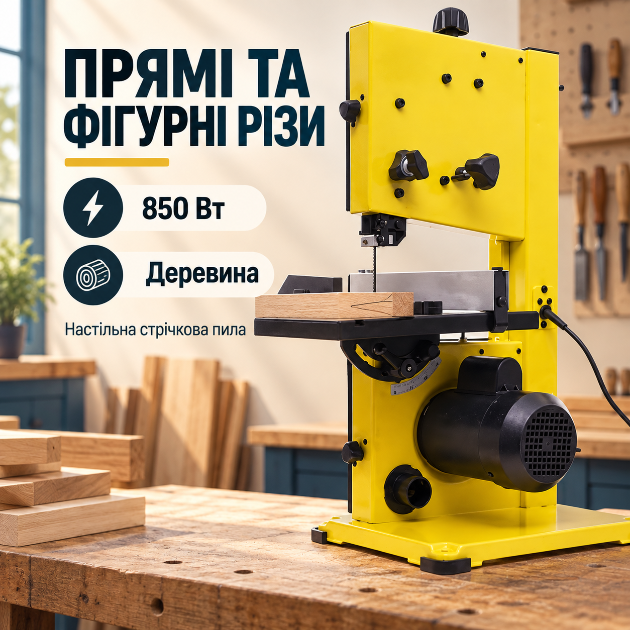 Прямі лінії та фігурні заготовки