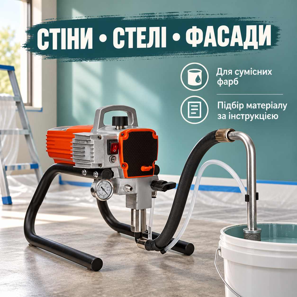 Підбирайте фарбу під обладнання