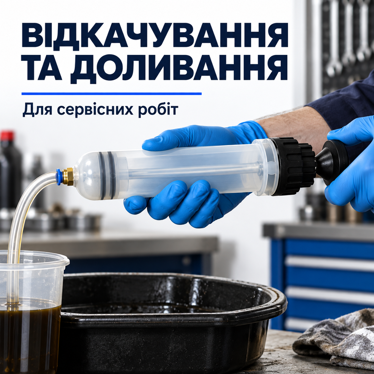 Відкачування та доливання