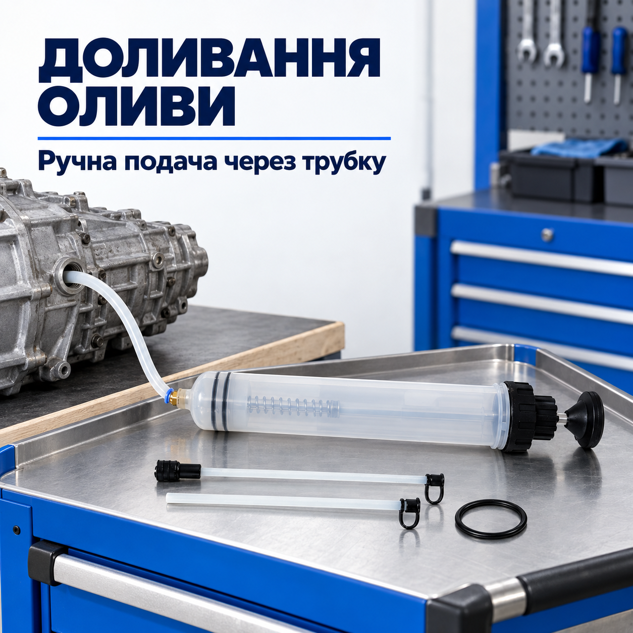 Подача через подовжувач