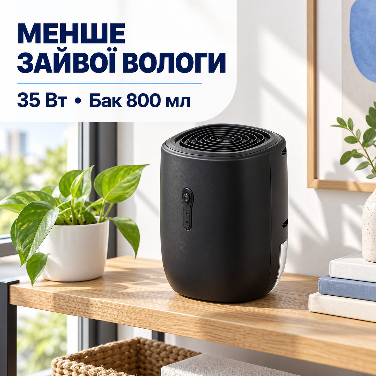 Компактний вологопоглинач