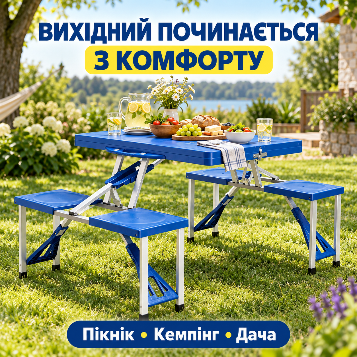 Від дачі до кемпінгу