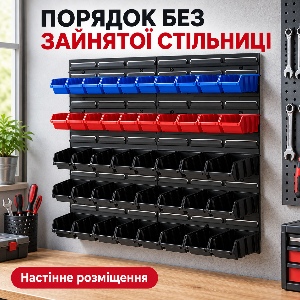 Використання площі стіни